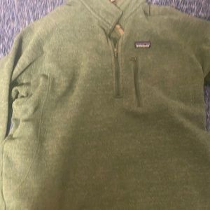 Patagonia Better Sweater 1/4 XL - Green